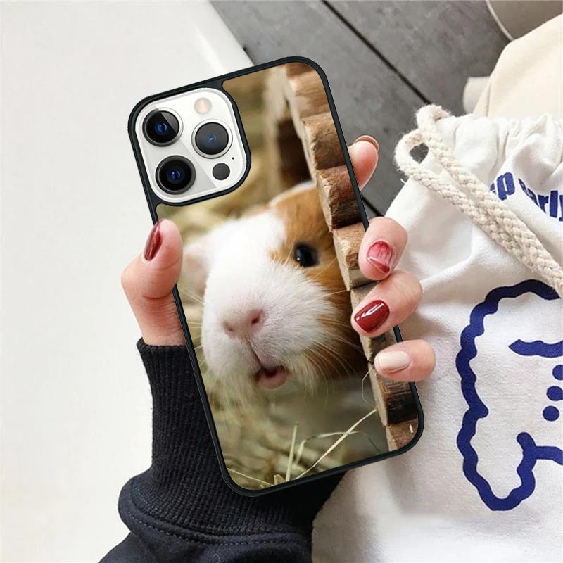 Hamster Guinea Pig Phone Case Cover For iPhone 17 Air 12 Plus Max for iPhone 17 Air 15 16 11 13 14 Pro Max Fundas