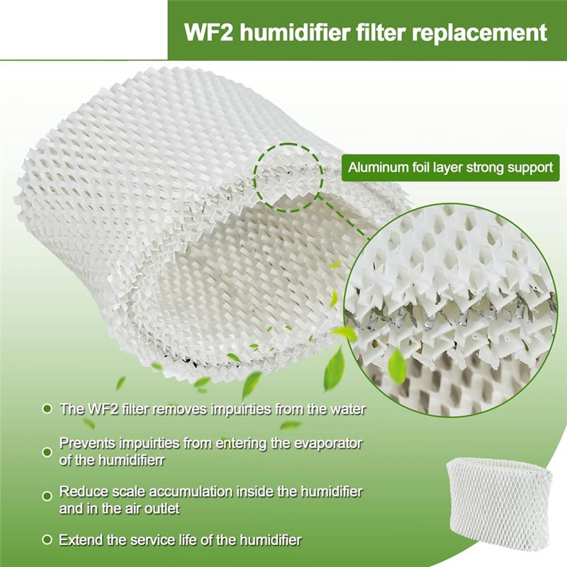 

Humidifier Filters Replacement For Kaz For Vicks Wf2 V3100 V3500N V3500 V3700 V3800 V3900 Kaz 3020 Sunbeam 1118 Series-B61B
