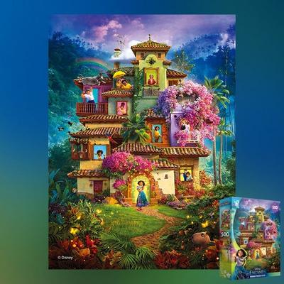 (PS) Disney Encanto Magical World Jigsaw Puzzle Characters 500 Pieces, Korean Popular Puzzles