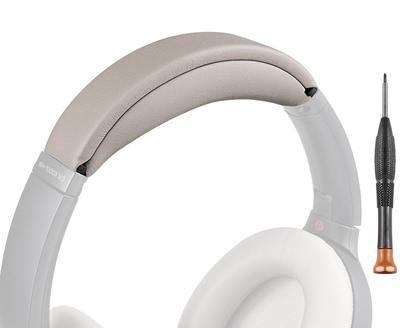 SOULWIT Headband Headband Pad Replacement Cushion Headphone Band Headset Band Replacement Kit for Sony WH-1000XM3 (WH1000XM3) (Silver)