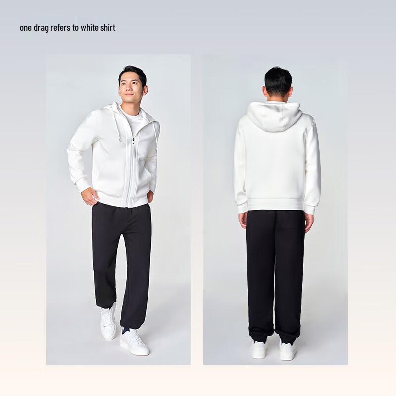 Men's Casual Hooded Cardigan Sweatshirt