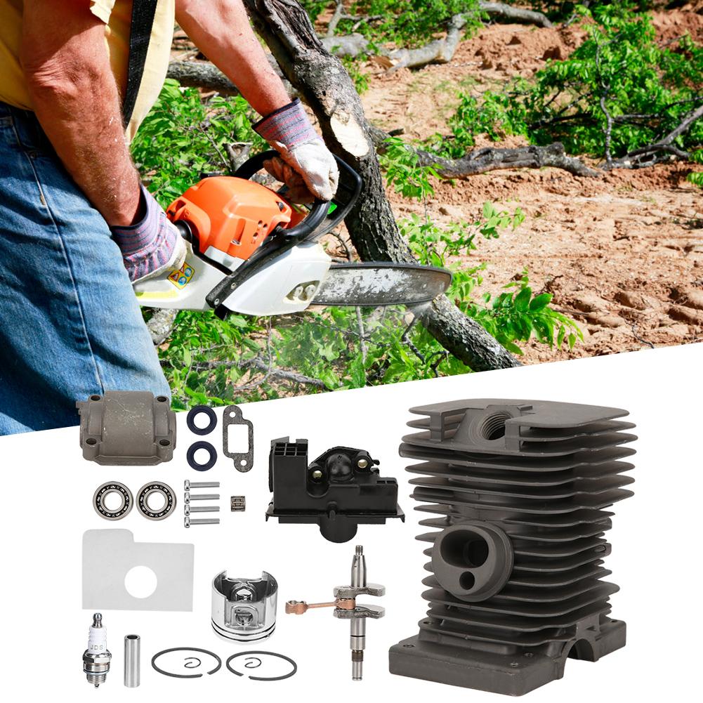 38mm Cylinder Piston Crankshaft Engine Pan Kit Replacement Fit for Stihl 018 MS180 Chainsaw Parts