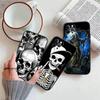 Skeleton Skull Shockproof Phone Case for iPhone 6 6s 7 8 11 12 13 14 15 16 17 16E XS Pro Max XR X SE Air