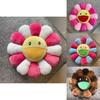 Soft And Comfortable 40cm Takashi Murakami Rainbow Flower Pillow Plush Toy