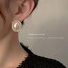 French Baroque Pearl Earclip with No Ear Hole for Women New Earclip Style Versatile Earaccessory