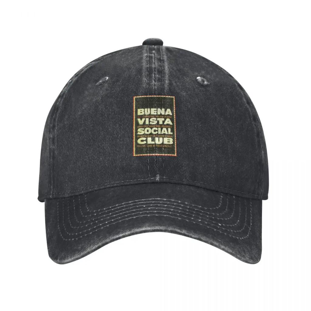Buena Vista Social Club Music Movie Poster Baseball Cap sun hat New In The Hat Sunscreen Unique hats Ladies Unisexs