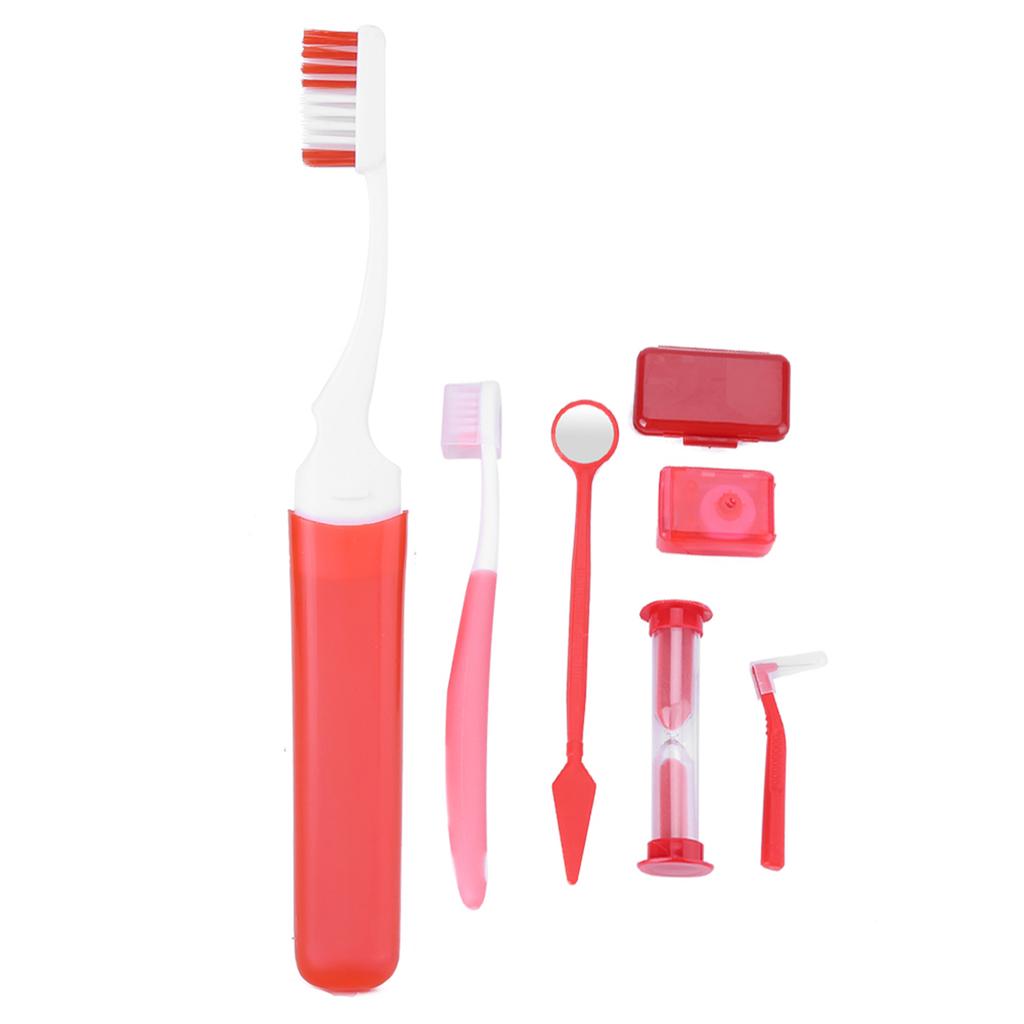 Zubní kartáček Ústní zrcátko Mezizubní kartáček Zubní nit Ústní nástroje Ortodontická ústní hygiena 01#
