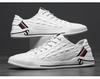 Cowhide Men's Sneakers 2025: New Soft Leather, Trendy Versatile White Shoes for Autumn/Winter Casual Wear