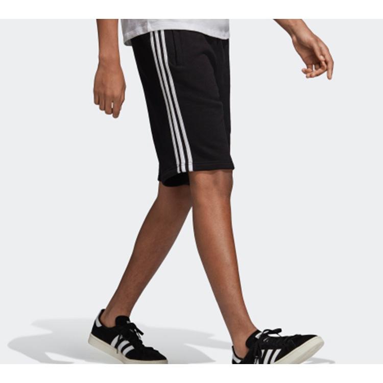 adidas Originals 3-Stripe Short Stripe Shorts Black Men's DH5798