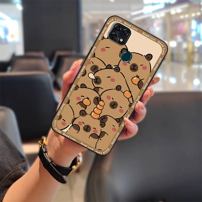 Wodoodporne Silikonowe Etui na Telefon Dla ZTE Blade V2020 Vita/Blade20 Smart/10 Smart Graffiti Śliczne Pyłoszczelne Kreskówkowe Trwałe