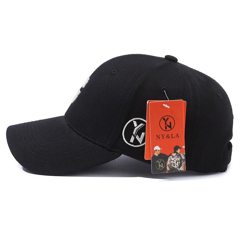 Sunshade sunscreen fashionable versatile men's and women's big head circumference hard top baseball cap cap