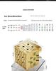 Dunhuang Golden Mahjong Magic Cube - Creative & Educational Three-Layer Electroplated Toy