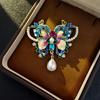 Butterfly Temperament Brooch Women'S High-End Sense Niche Luxury Corsage Cheongsam High-End Temperament Animal Pin Accessories Wholesale