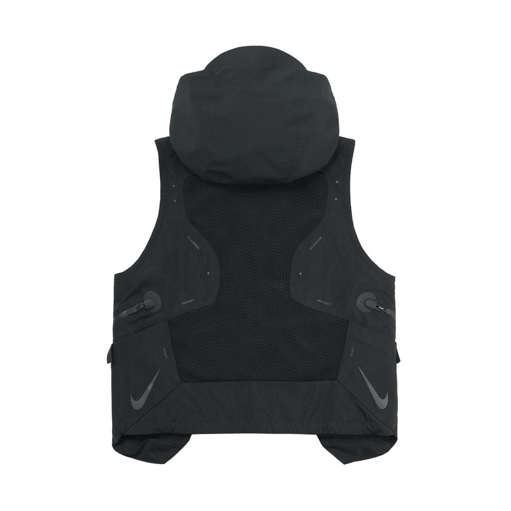 Nike ISPA SS25 Gilet Minimaliste Confortable Élégant Sans Manches Unisexe Gilets Noir Gris Fer HF6403-010