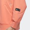 Adidas Jachetă cu șnur de culoare uni brodat pentru femei Imbracaminte exterioara Coral-Roz HZ0247