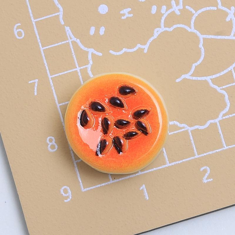 Cartoon Cream Bread Resin Shoe Buckle, DIY Jewelry & Hair Clip Accessories