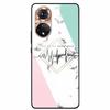 For Honor 50 Case Marble Tempered Glass Back Cover Hard Case For Huawei Honor 50 Pro Phone Cases NTH-AN00 NTH-NX9 Fundas Coque
