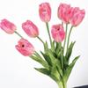 Fiori di Tulipano Simulati Realistici di Alta Gamma Design Portatile Tulipano Pappagallo Fiore di Tulipano Finto Composizione Floreale Tulipano al Tatto Reale