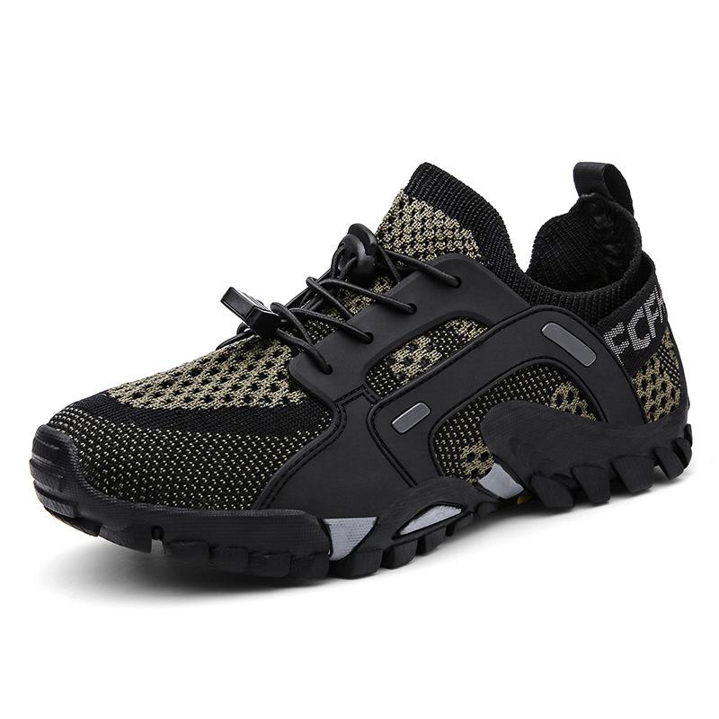 Large size outdoor hiking shoes breathable creek shoes outdoor casual fishing shoes water shoes light and quick drying wading shoes
