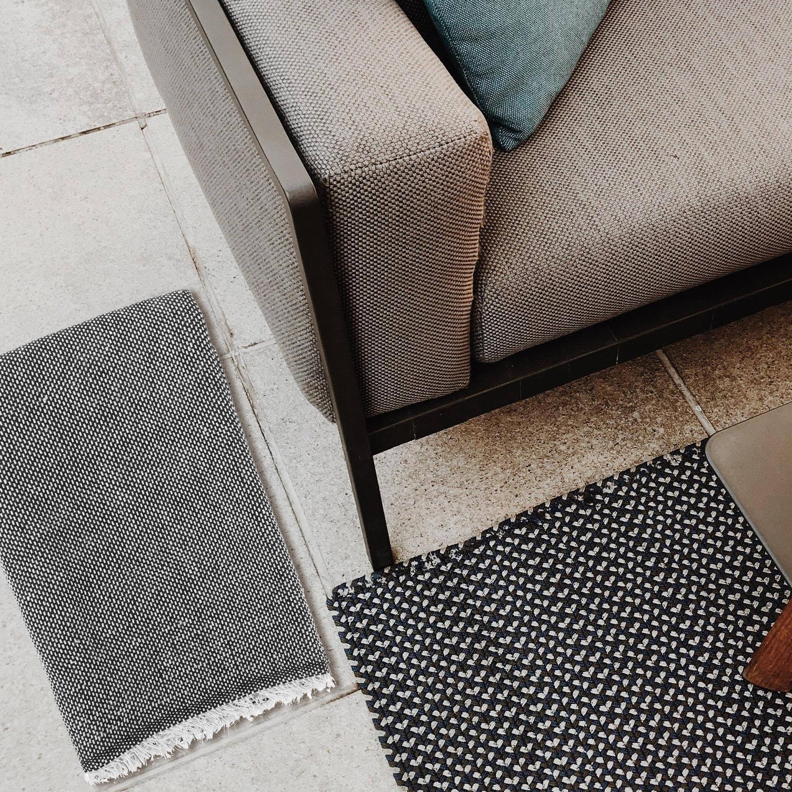 

2Pcs Non-Slip Tufting Fabric for Rug Making Carpet Bottom Material Nonslip Particle Design Polyester Floor Mat Liner Carpet other