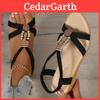 Boho Thick Soled Open Toe Sandals For Women Summer Beach Vacation And Casual Wear