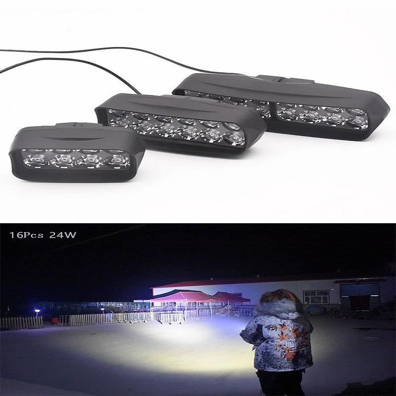 12-80V Motorcycle Headlight Auxiliary Bulb LED Electric Vehicle Spotlights Scooters Waterproof Modified Bulbs Moto Accessories