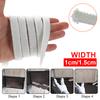 10/15mm Fireplace white Sealing Rope Wood Burning Stove Door Self-Adhesive Fiberglass Sealing Cord Replacement Black Gasket Tape