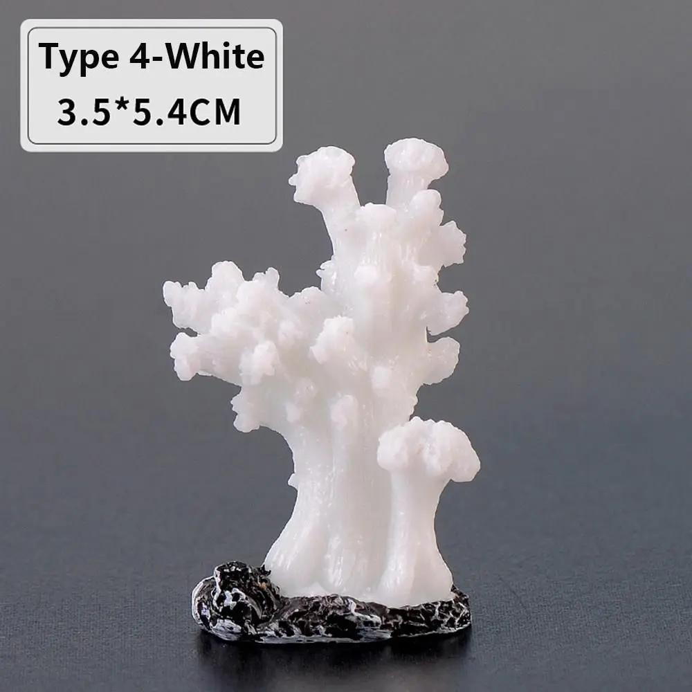 Aquarium Artificial Coral Landscape Ornaments Garden Fish Tank Decor Resin Reef Rock Making Simulation Starfish DIY Background