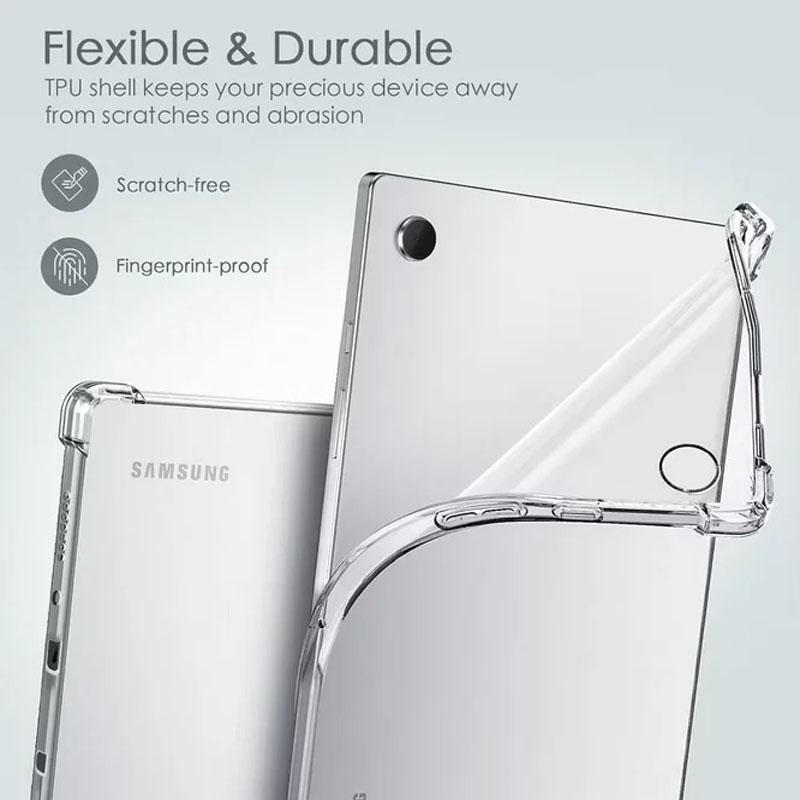 TPU Soft Back Case For Samsung Galaxy Tab A9+ 11inch X210 A7 T500 Lite T220 T290 S8 X700 S7 T870 S6Lite A9 X110 A8 X200 S10 S9 FE 11in