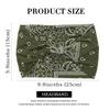 Cashew Print Headbands for Women Wide Boho Turban Headwrap Cotton Knot Elastic Hairbands Bandeau Sport Workout Hair Accessories