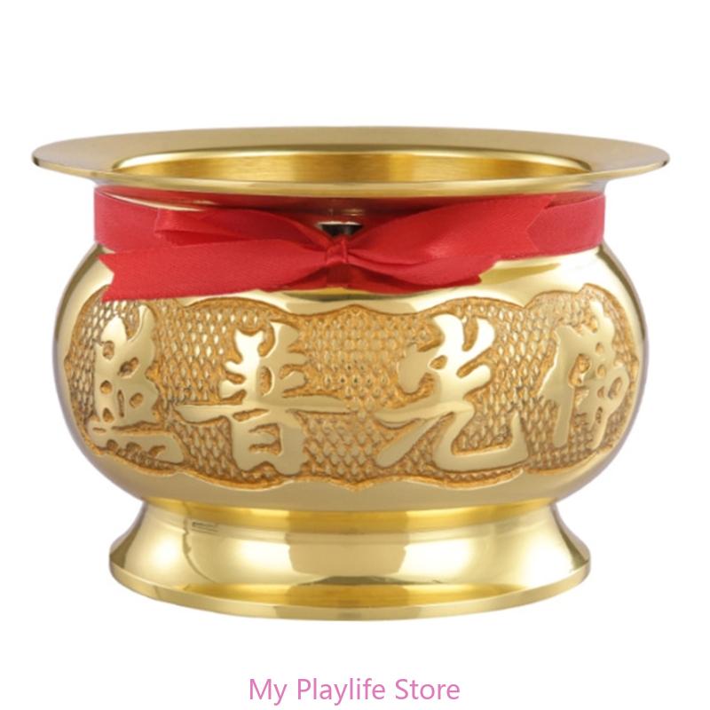 

Латунный держатель для благовоний Будды Курильницы для благовоний Чаши для поклонения Храмовые курильницы