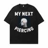 My Next Piercing Skull Graphic T-Shirt