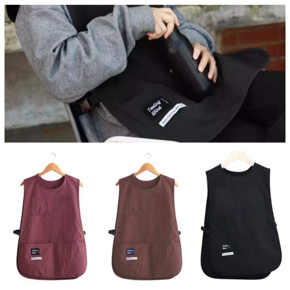 Solid Color Vest Style Apron Waterproof Cooking Apron Cleaning Supplies Chef Apron  Kitchen