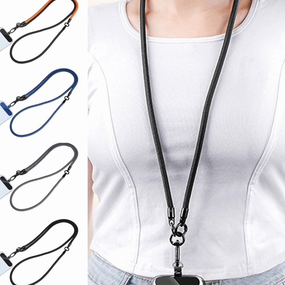 Adjustable Length 3-in-1 Phone Lanyard Neck Hanging Crossbody Phone Strap  Travel Outdoor