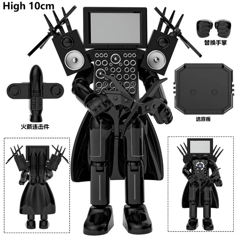 

Большой Размер Новый Скибиди Туалет Коробка Конструктор Большой Титан Камерамэн Спикермэн Мини Экшн Фигурка Игрушки