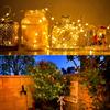 Large Beads LED Solar String Christmas Tree Super 200 8 Lighting Automatic Nighttime IP65 LED Fairy Stylish Outdoor Solar Lights for New School and