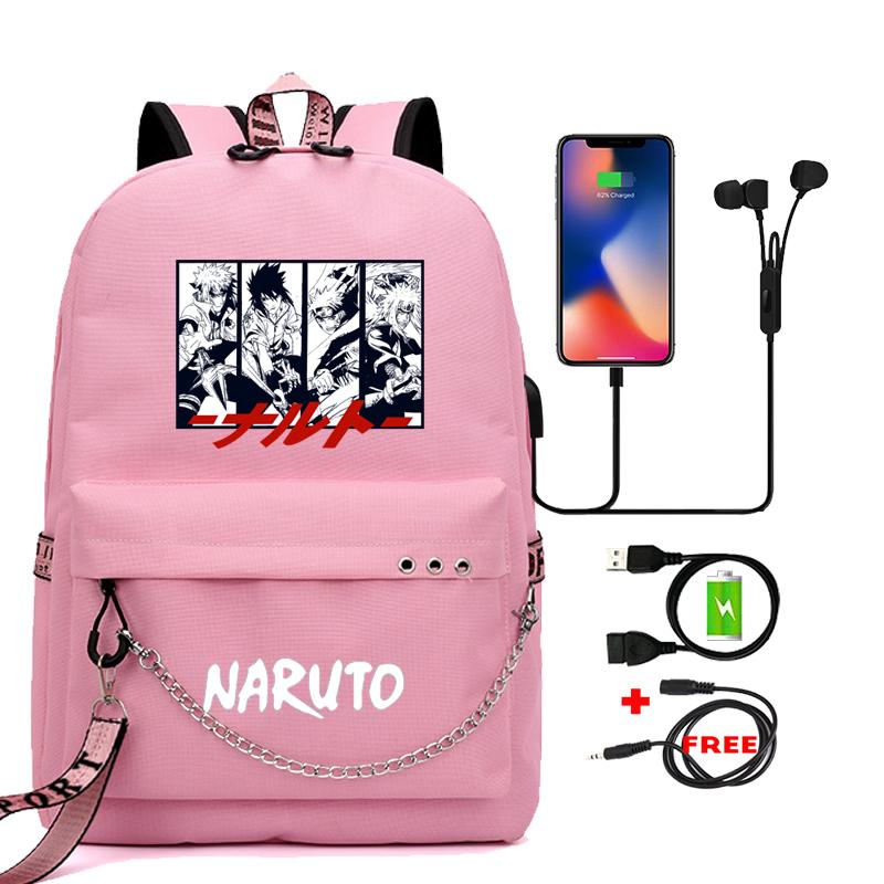 Anime Bookbag Teenage Backpack Unisex School Bag for Boy Girl Cartoon Printing Laptop Bagpack Back To School