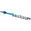 Piccolo Flute Cupronickel Blue +E Key French 6 Holes Piccolos Key Instrument for Beginner