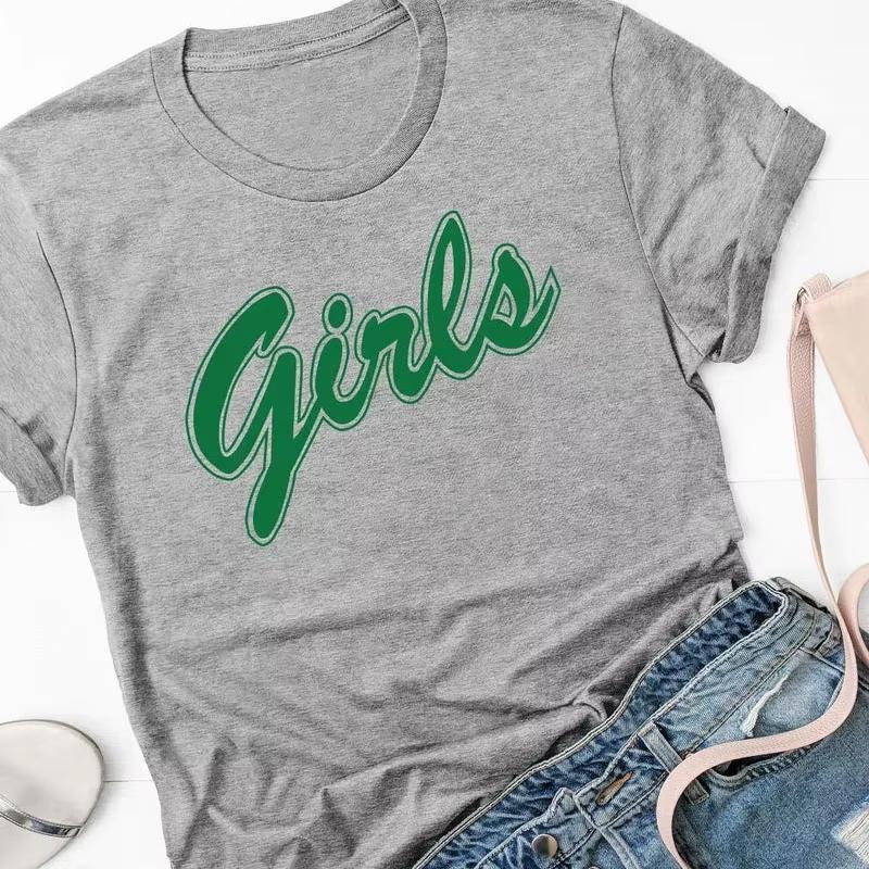 Rachel Green Girls Tshirt Womens Friends TV Show Large Tshirt Retro Beautiful Short sleeved Tshirt