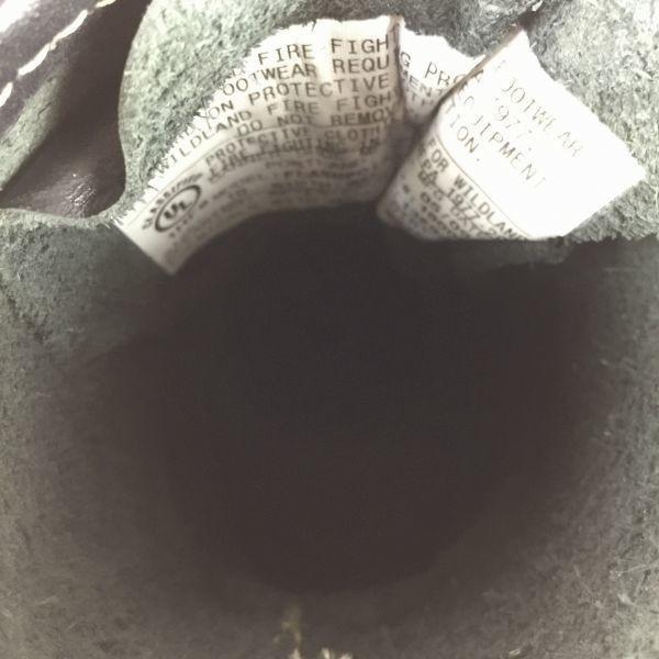 Danner FLASHPOINT Fireman Boots Forest Firefighter Black size 10EE 27.5-28.0(USED)