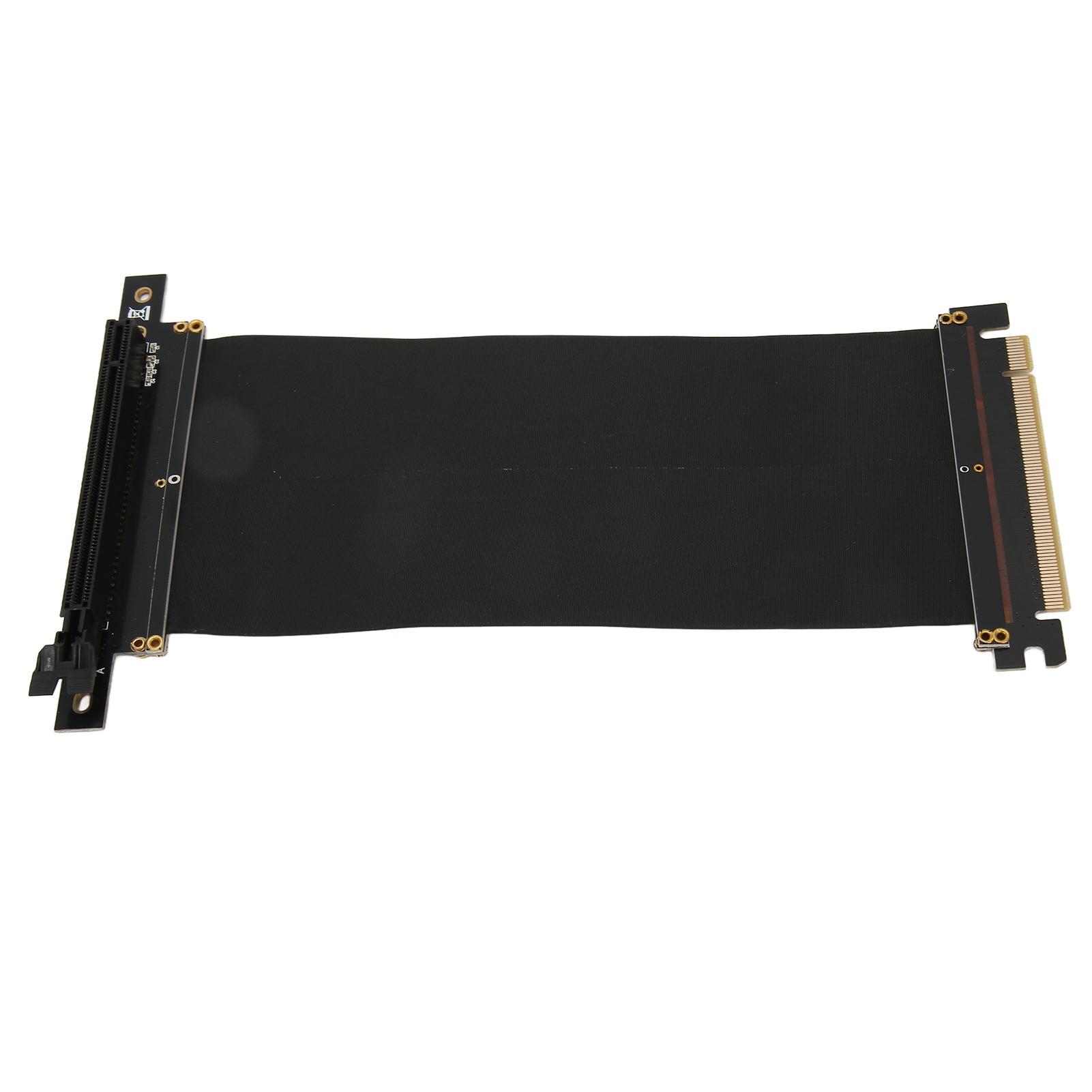 

PCIE 3.0 X16 Extender 128Gbp s Right Angle EMI Shielding GPU Extension Cable for GTX1080 GTX1080Ti RTX2060