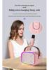 P3 Bluetooth Mini Speaker with Wireless Microphone for Home Karaoke