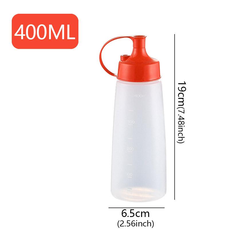Squeeze Condiment Oil Bottles Can Sealing Cap Sauce Tomato Salad Dressing Food Grade Mustard Dispenser Kitchen Supplies