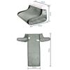 HP4555B Electric Heated Foot Warmer Boot Slipper with Temperature Control for Office and Home