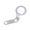 Metal Lock Seat Bracket for CG125 Motorcycle Key Mount Service Support with Two Hole Layout Silver Tone Single Pack Part for Repair Use