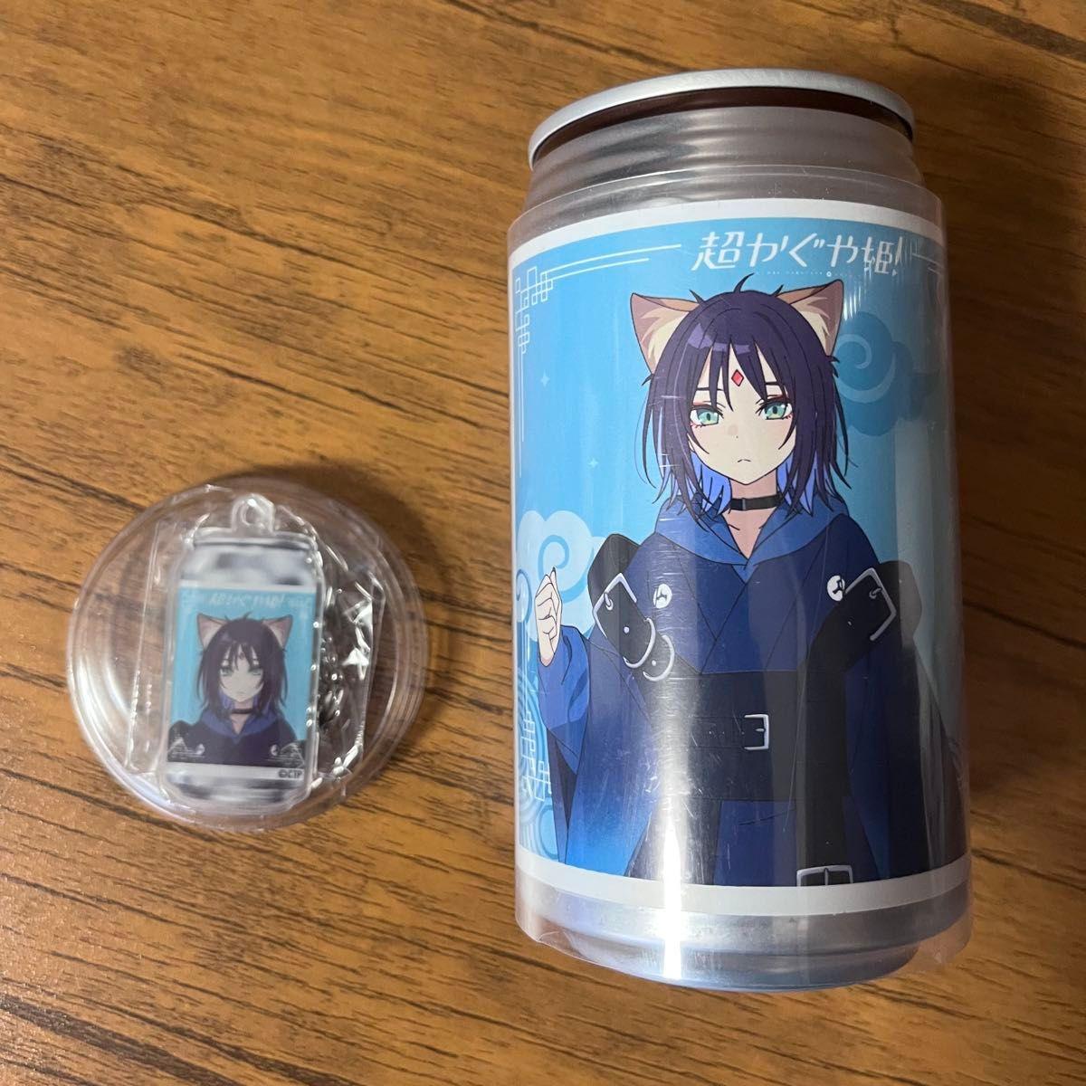 Used Super Kaguyahime Aya Sakayori label can acrylic key chain