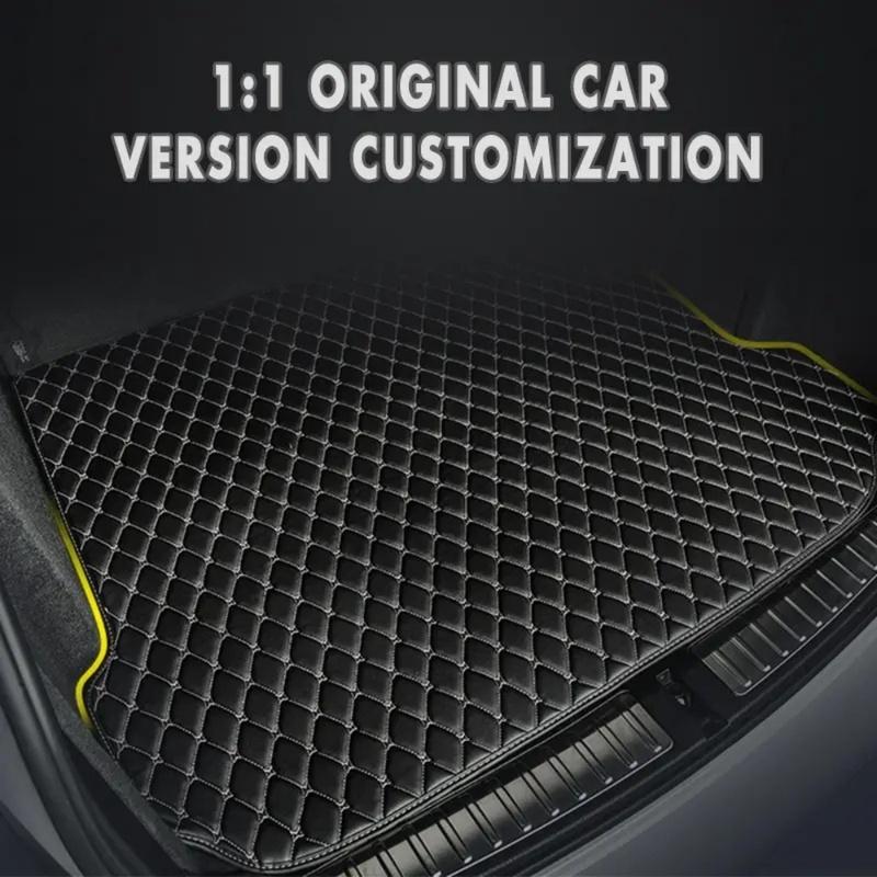 Car Trunk Mat For Chery Tiggo 7 Pro Tiggo 8 Pro Chery Omoda C5 - Leather Anti-slip Car Cargo Trunk Carpets Pads Interior