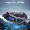 Motorcycle Helmet Bluetooth Headset 1080P Hd Driving Recorder Wireless Recorder Waterproof Stereo Fm Radio Motorcycle Recorder