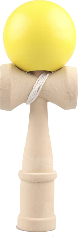 

du Stylish Competition Toy for Ages 6 and Up (pont monde) Kendama, (Yellow)
