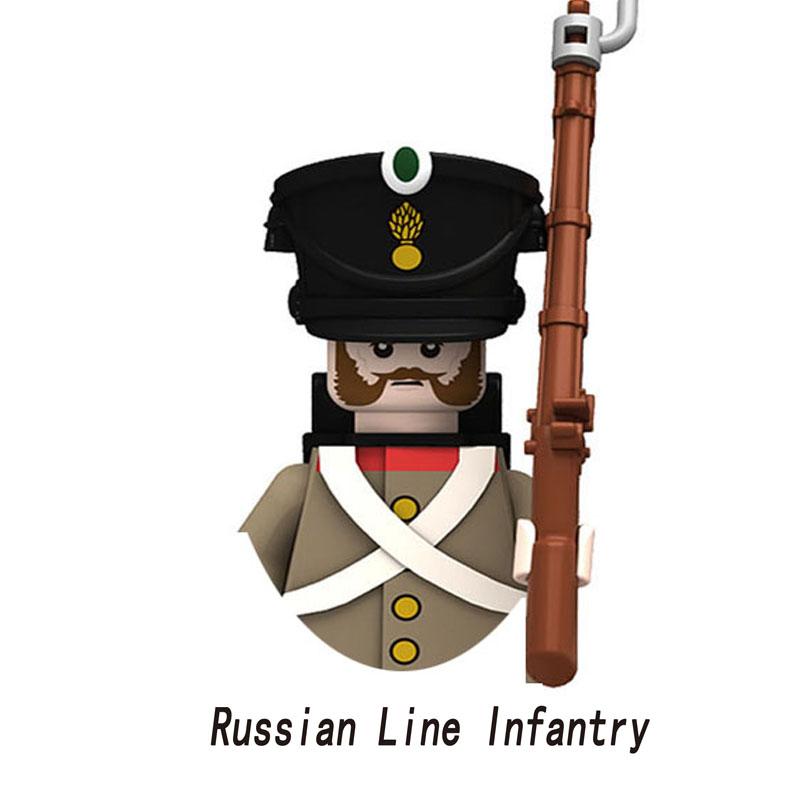 More Styles Great Retro Military Empire Navy Soldiers Weapons Gun Model Figure Blocks Bricks Toys For Children